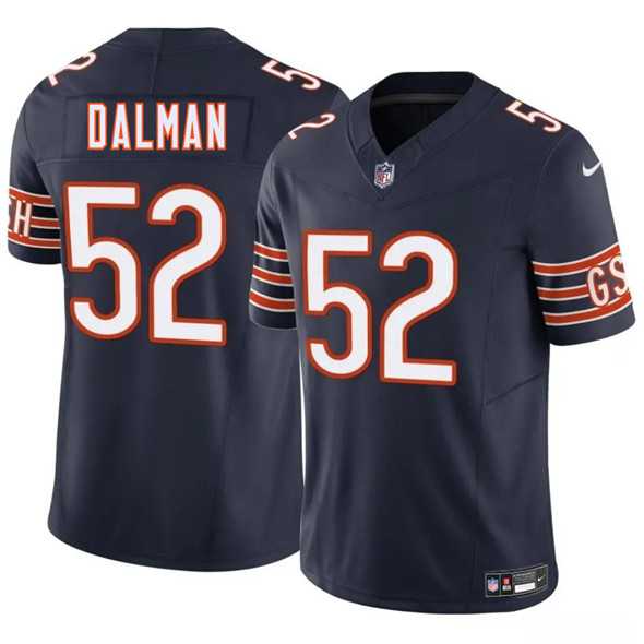 Men & Women & Youth Chicago Bears #52 Drew Dalman Navy 2025 F.U.S.E. Vapor Stitched Jersey->chicago bears->NFL Jersey